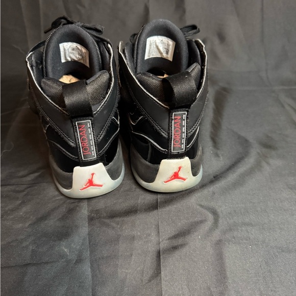 Jordan Jumpman Two Trey in Black and University Red - Picture 8 of 13